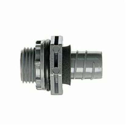 Thomas & Betts Carlon® LN43DA Straight Liquidtight Conduit Connector, 1/2 in Trade, PVC